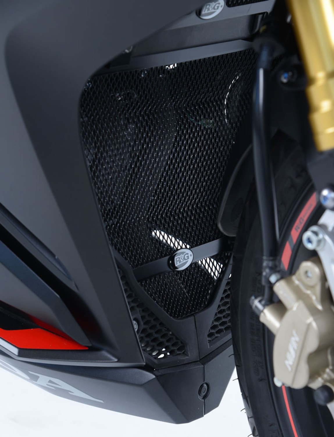 R&G Racing Downpipe Grille for Honda CBR250RR '17-'22 R&G Racing Downpipe Grille for Honda CBR250RR '17-'22